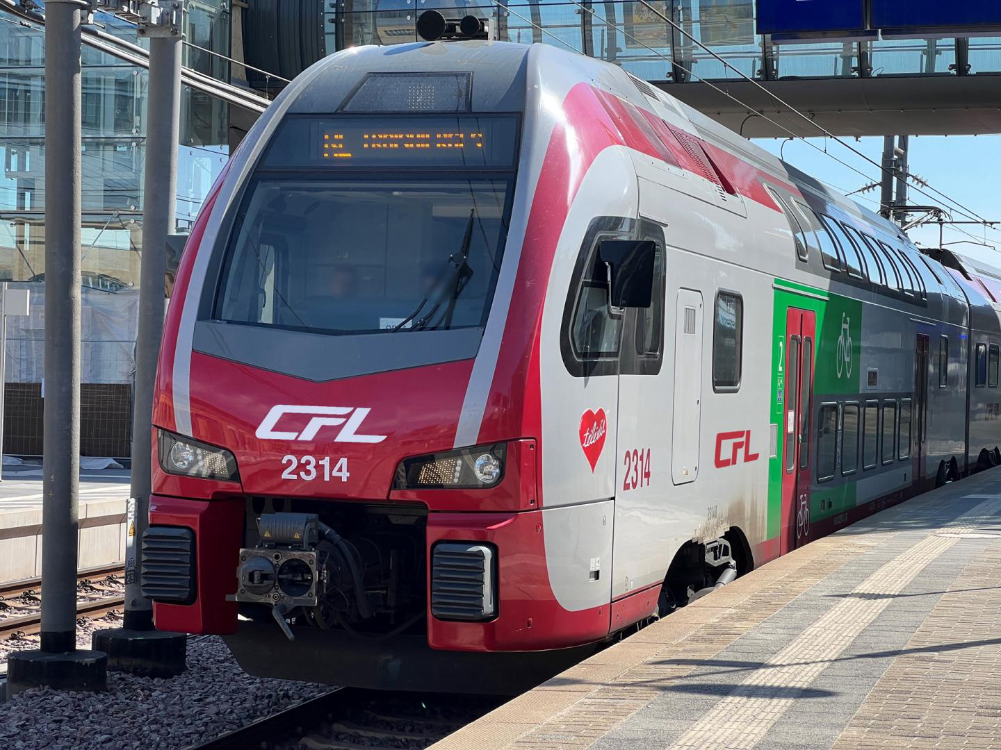 CFL – perturbations de la ligne Luxembourg – Pétange